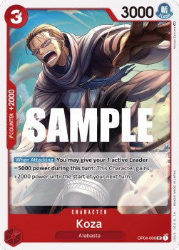 Koza (OP04-006) Kingdoms of Intrigue