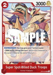 Super Spot-Billed Duck Troops (OP04-009) Kingdoms of Intrigue