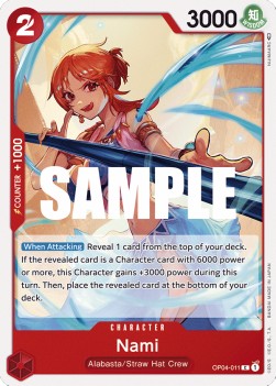 Nami (OP04-011) Kingdoms of Intrigue
