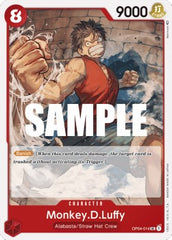 Monkey.D.Luffy (OP04-014) Kingdoms of Intrigue