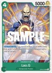 Lao.G (OP04-034) Kingdoms of Intrigue