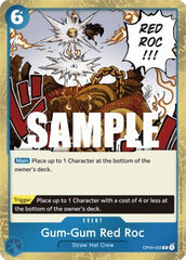 Gum-Gum Red Roc (OP04-056) Kingdoms of Intrigue