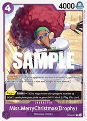 Miss.MerryChristmas(Drophy) (OP04-067) Kingdoms of Intrigue