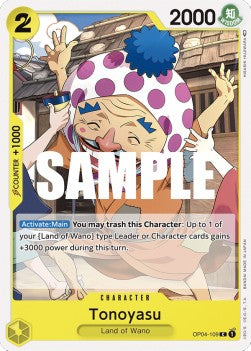 Tonoyasu (OP04-109) Kingdoms of Intrigue