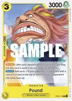 Pound (OP04-110) Kingdoms of Intrigue