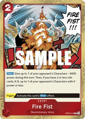 Fire Fist (OP05-019) Awakening of the New Era