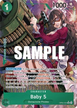 Baby 5 (OP05-034) (V.2) Awakening of the New Era