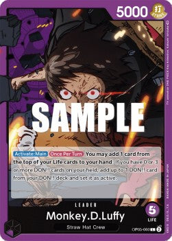 Monkey.D.Luffy (OP05-060) (V.1) Awakening of the New Era