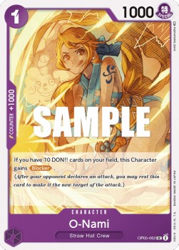 O-Nami (OP05-062) Awakening of the New Era