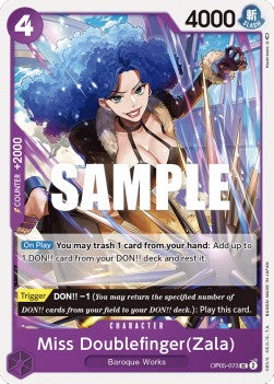 Miss Doublefinger(Zala) (OP05-073) Awakening of the New Era