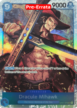 Dracule Mihawk (OP01-070) (V.1) Romance Dawn (Pre-Errata)