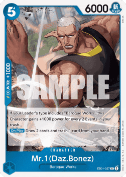 Mr.1 (Daz.Bonez) (EB01-027) (V.1)