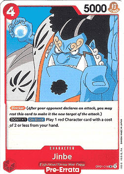 Jinbe (OP01-014) Romance Dawn (Pre-Errata)