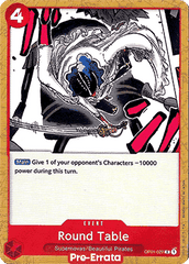 Round Table (OP01-027) Romance Dawn (Pre-Errata)