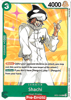 Shachi (OP01-044) Romance Dawn (Pre-Errata)