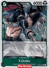 X.Drake (OP01-054) Romance Dawn (Pre-Errata)