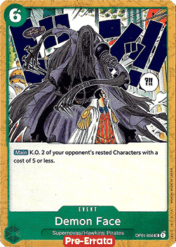 Demon Face (OP01-056) Romance Dawn (Pre-Errata)