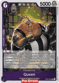 Queen (OP01-097) Romance Dawn (Pre-Errata)