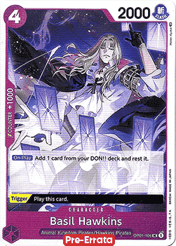 Basil Hawkins (OP01-106) Romance Dawn (Pre-Errata)