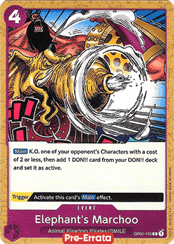 Elephant's Marchoo (OP01-115) Romance Dawn (Pre-Errata)