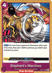 Elephant's Marchoo (OP01-115) Romance Dawn (Pre-Errata)