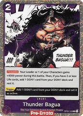 Thunder Bagua (OP01-119) Romance Dawn (Pre-Errata)
