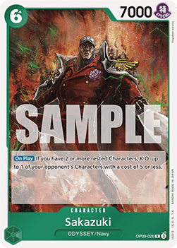 Sakazuki (OP09-026)