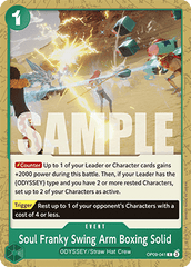 Soul Franky Swing Arm Boxing Solid (OP09-041)