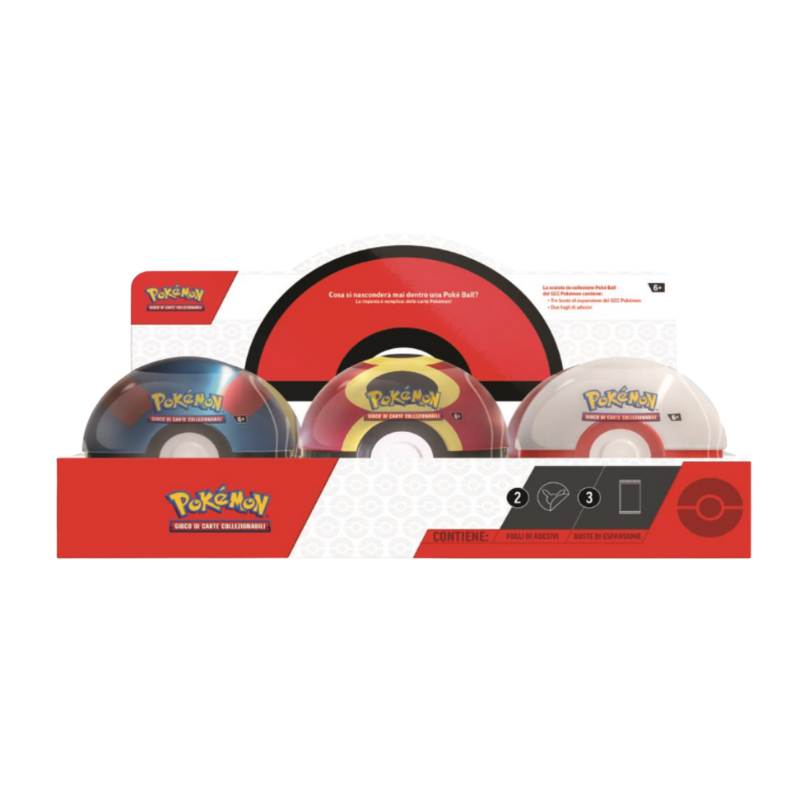 Pokemon Tin Poke Ball Ottobre 2025 assortito - ITA