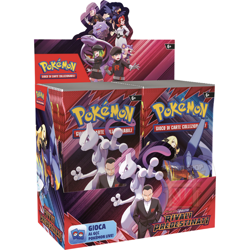 Pokémon Scarlatto e Violetto Rivali Predestinati Display 36 Buste (IT)