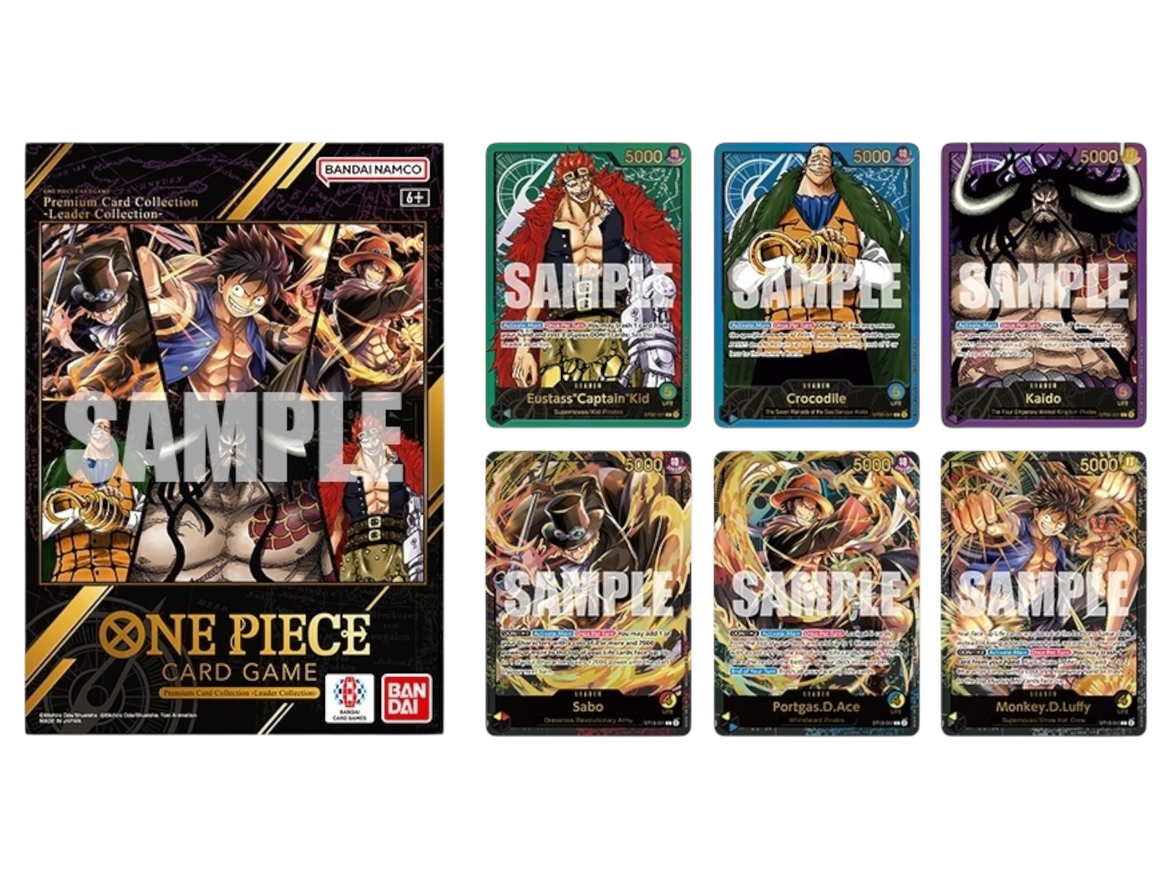 Jap One Piece – Premium card collection leader