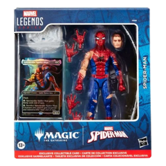 Marvel Classic Legends - Magic: The Gathering Battle Damaged Spider-Man - Action Figure 15cm