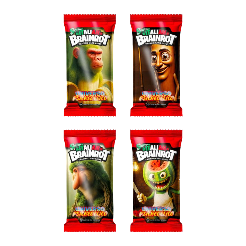 Skifidol - Italian Brainrot TCG - Universo Psichedelico - Display 24pz