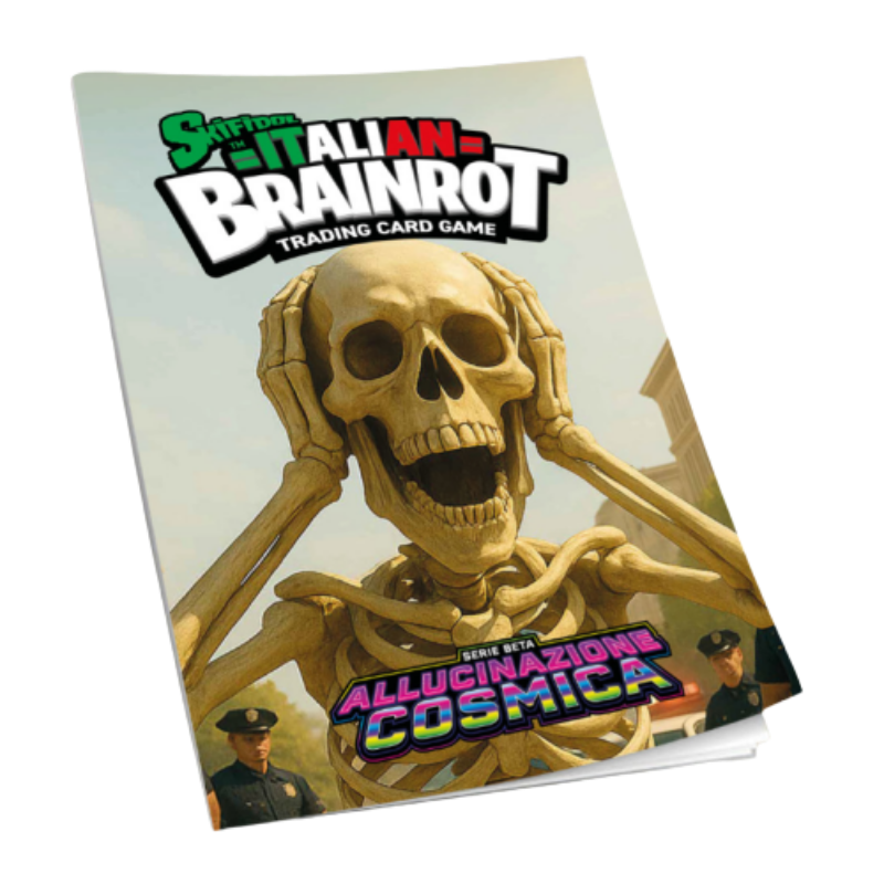 Album Skifidol Italian Brainrot TCG Allucinazione Cosmica