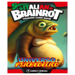 Skifidol -  Italian Brainrot TCG - Box 24 Buste da 7 Carte - Universo Psichedelico