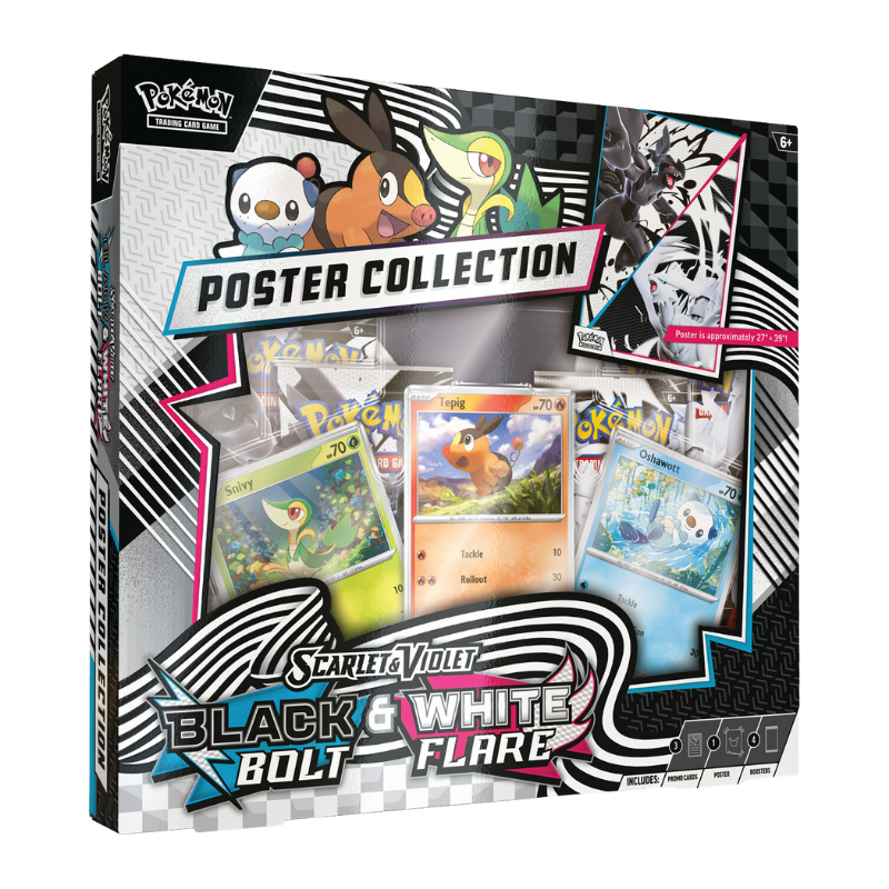 Pokemon Poster Collection Black Bolt & Whire Flare