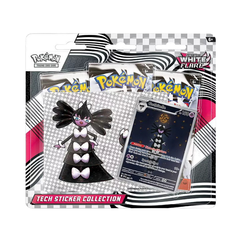 Pokémon Trading Card Game: Scarlet & Violet - White Flare Tech Sticker Collection