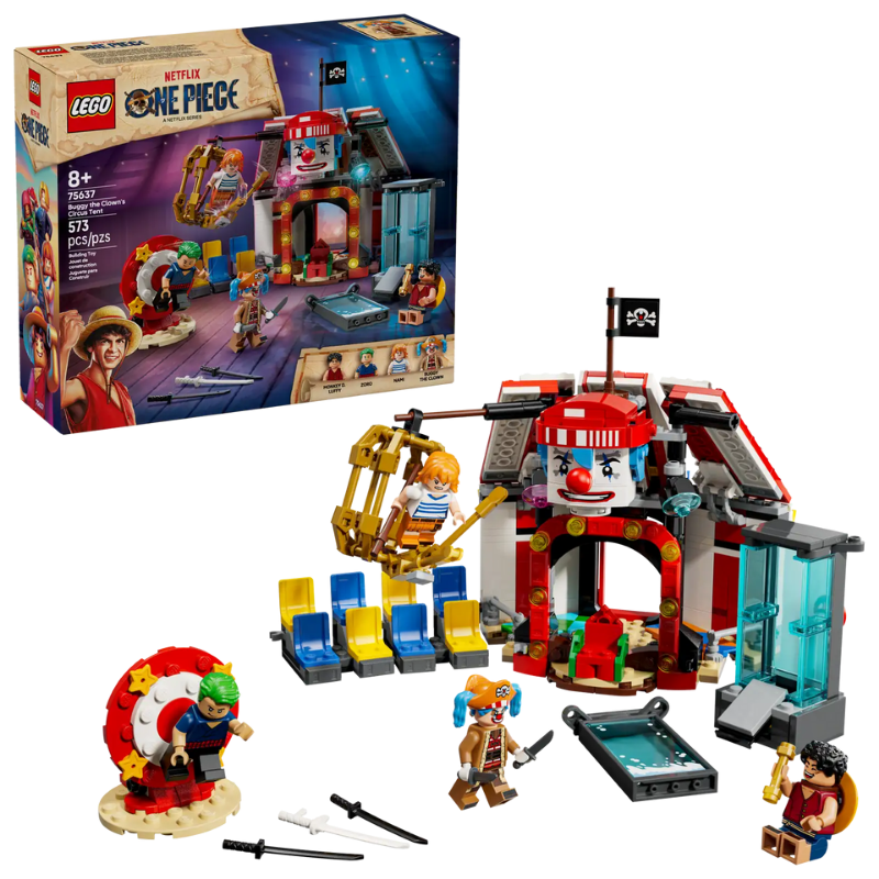LEGO® ONE PIECE – La tenda del circo di Bagy il Clown