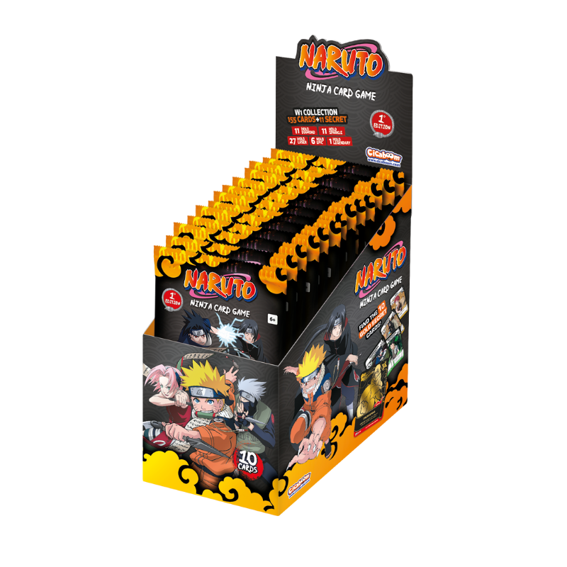 Naruto Ninja Card Game - Box 24 Buste - Eng