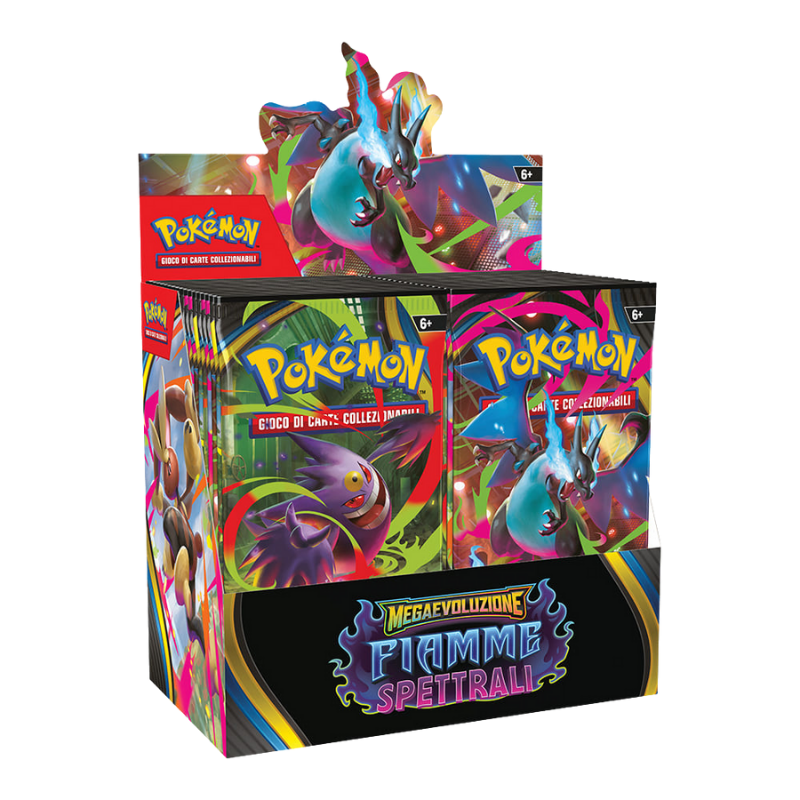 Box Pokemon Mega Evoluzione - Fiamme Spettrali (36 buste) ITA