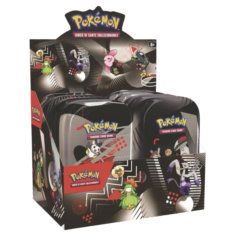 Mini Tin da Collezione Luce Nera e Fuoco Bianco – Set 8 Artwork (ITA)