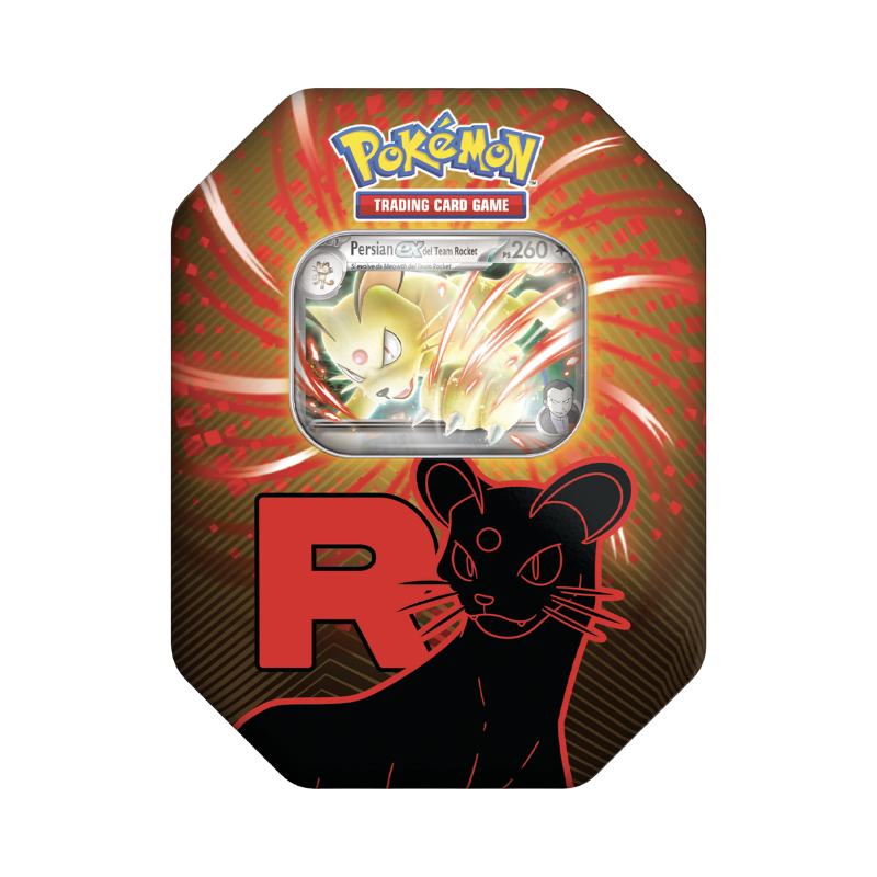 Pokemon Tin da Collezione - Team Rocket 2025 - Persian EX - ITA