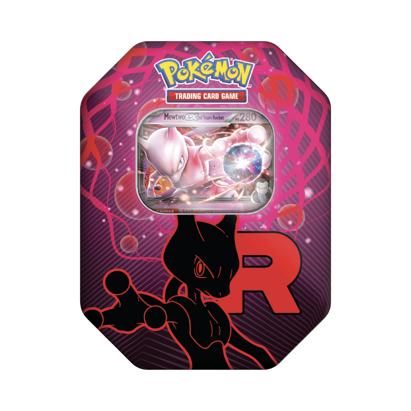 Pokemon Tin da Collezione - Team Rocket 2025 - Mewtwo EX - ITA