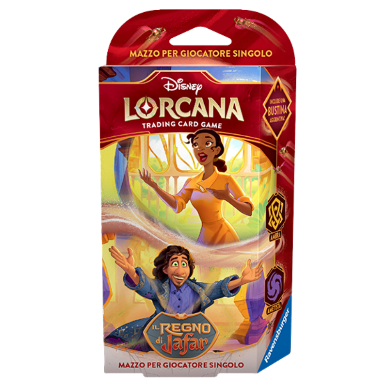 Disney Lorcana - Il Regno di Jafar - Starter Deck Ambra/Ametista
