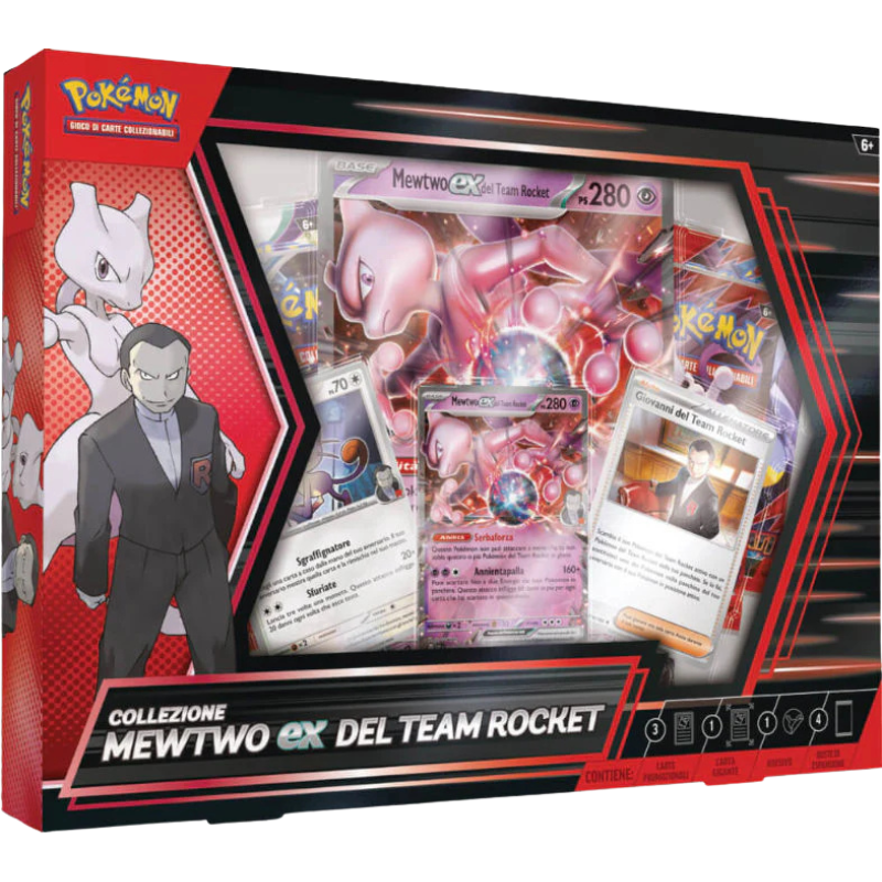 Team Rocket Mewtwo-EX Collection