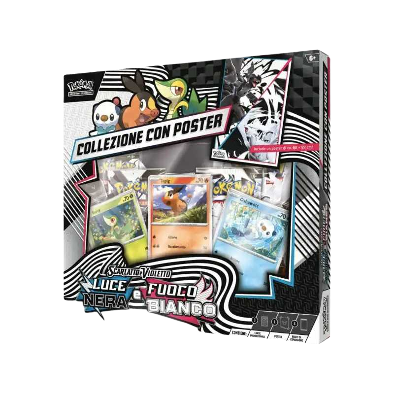 Pokemon Collezione con Poster Unima - ITA