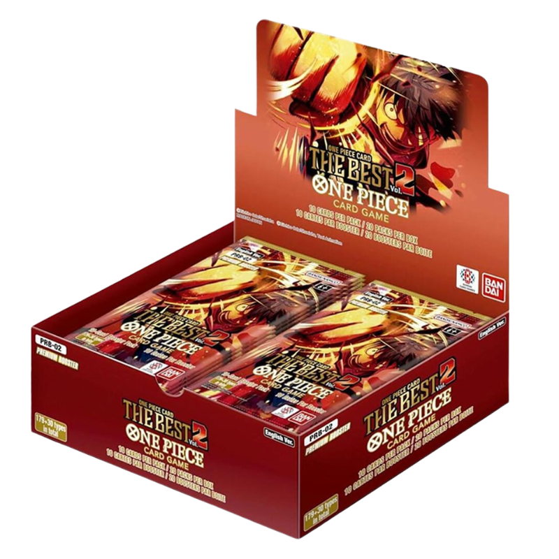 One Piece Card Game - Premium Booster - The Best vol.2 PRB-02 - Display da 20 Buste (ENG)