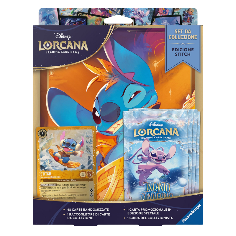 Lorcana - Incanto D'Inverno (4 Buste) - Set Introduttivo Da Collezione - Ita