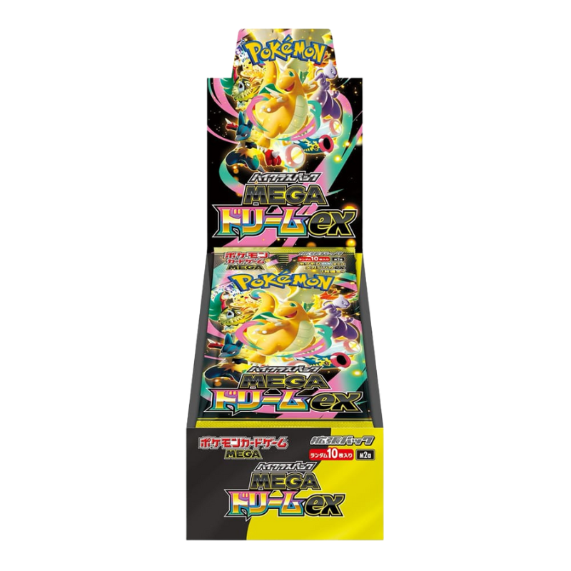 Pokemon Mega Dream Ex Booster Box 10 Bustine