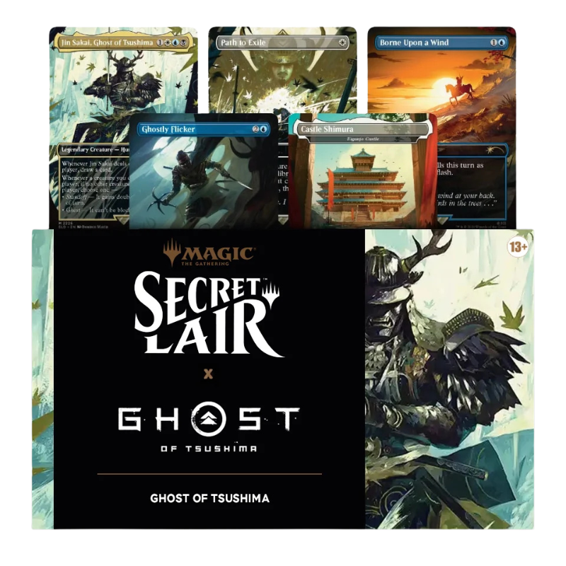 Secret Lair x PlayStation: Secret Lair x Ghost of Tsushima